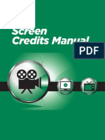 Screen Credits Manual