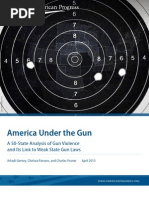 Download America Under the Gun by Center for American Progress SN133035248 doc pdf