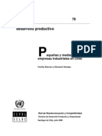 Pequeñas y Medianas Empresas Industriales en Chile PDF