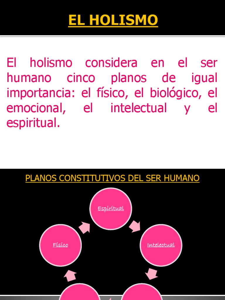 El_Holismo.pdf | Holismo | Aprendizaje