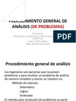 Procedimiento General de Analisis