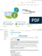 Calcul Bilan Thermique - ABC CLIM PDF