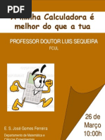 Cartaz _palestra Luis Sequeira