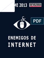 Informe 2013 Enemigos de Internet PDF