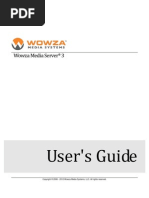 Download WowzaMediaServer_UsersGuide by apkarthick SN133049814 doc pdf
