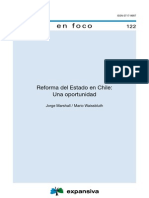 Reforma Del Estado en Chile - Una Oportunidad