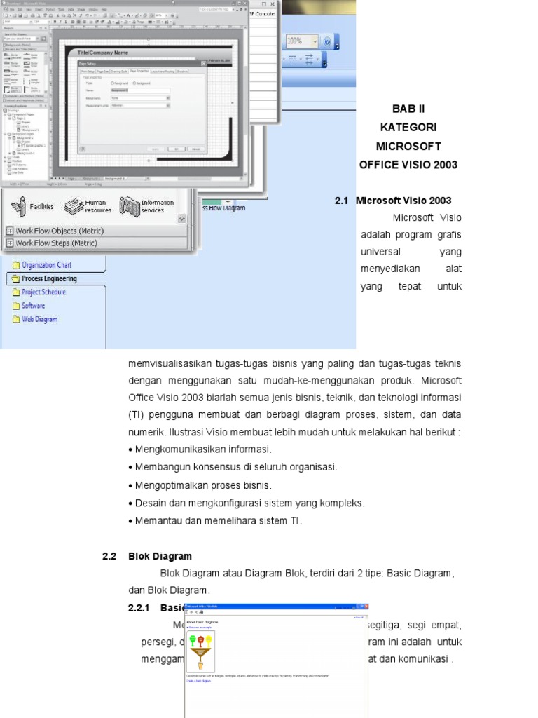 Tentang Visio 2003 | PDF
