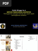 Materi Kuliah Ada II-minggu 6-Pemrograman Sbg Metoda(1)