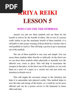 Kriya Reiki Lesson 5.