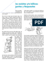 Juguetes Belicos y Sexistas PDF