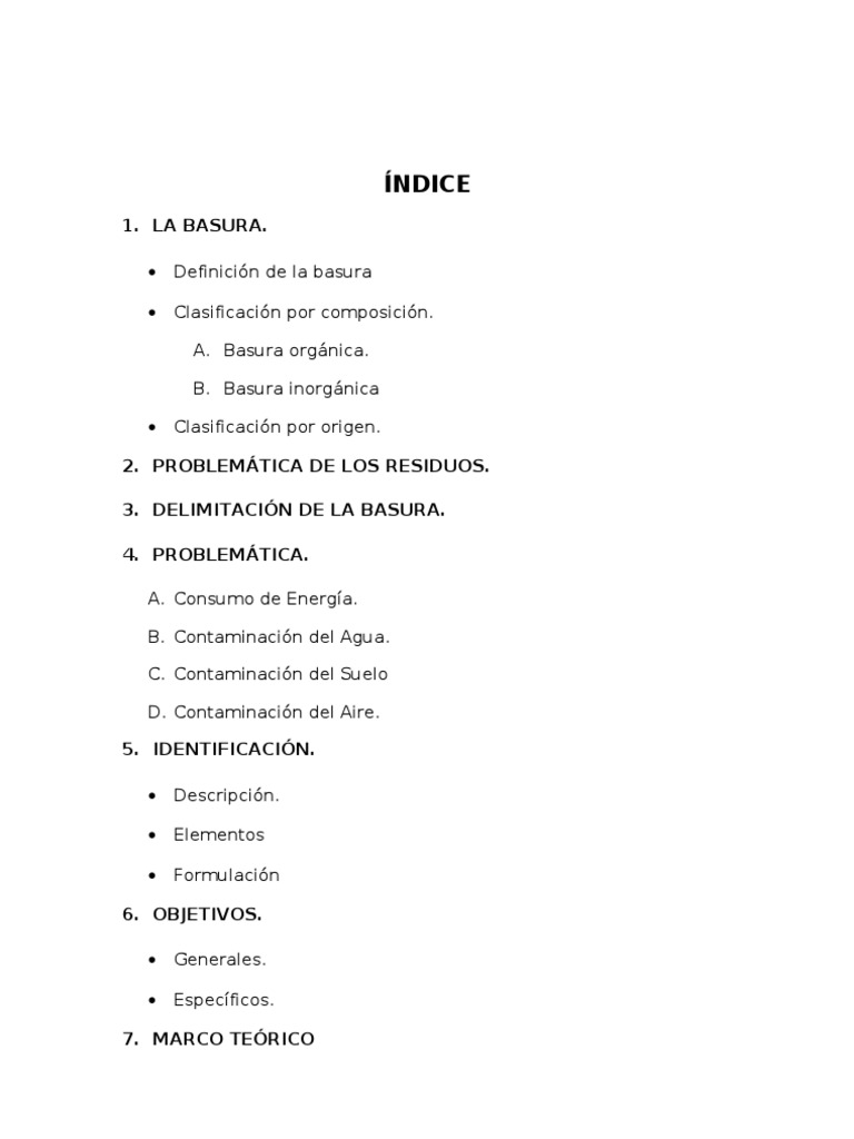Problemas y Soluciones de la Basura | PDF | Vertedero | Residuos