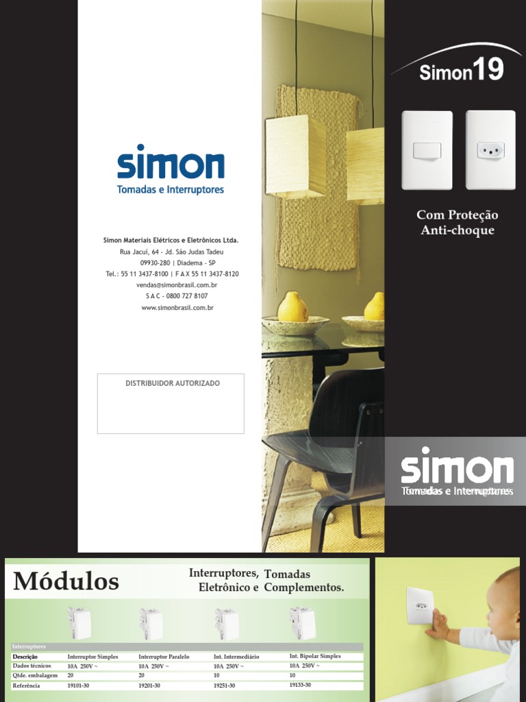 Catálogo Simon Com Lista Materiais | Download grátis PDF | Science ...
