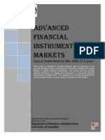 Advanced Financial Instruments and Markets Course Guide Book