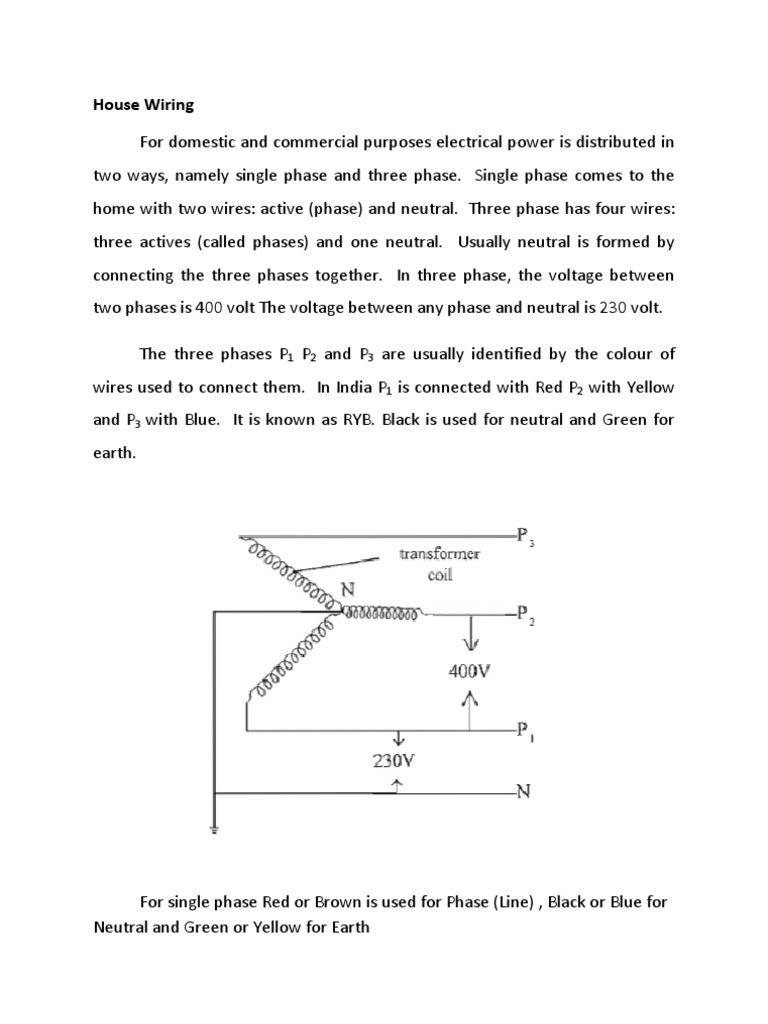 OPEN COURSE NOTE FOR KANNUR UNIVERSITY - House Wiring | Fuse (Electrical) | Electrical  Wiring