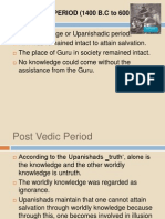 Post Vedic Period