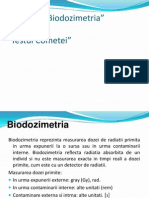 Biodozimetrie