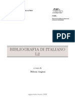 Bibliografia Di Italiano l2 Aggiornata