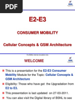 Chapter01.Cellular Concept GSM Architecture
