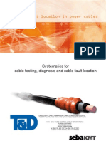 Cable Fault Location in Power Cables
