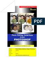 Photo Editing Sederhana Dengan Photoshop