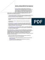 Unidad 8 Crecimiento y Desarrollo de La Empresa PDF
