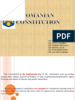 Romanian Constitution