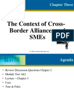 CrossBorder Alliances and SMEs
