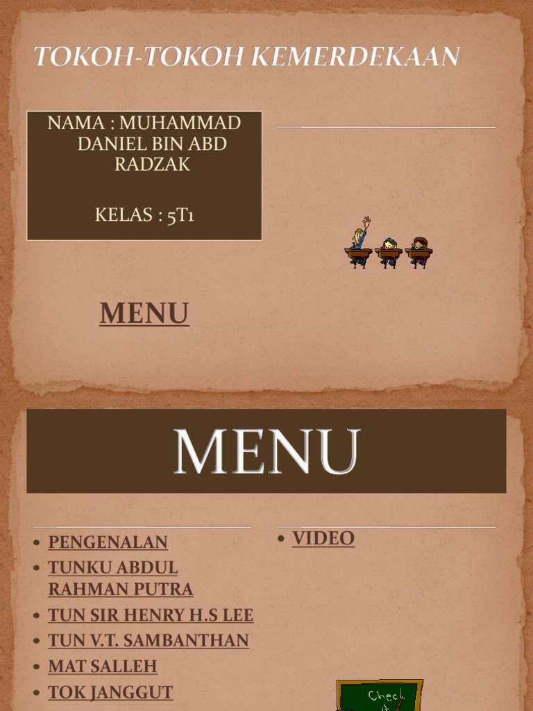 TOKOH-TOKOH KEMERDEKAAN