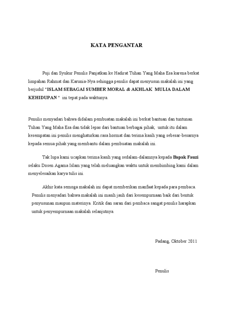 Tugas Makalah Agama