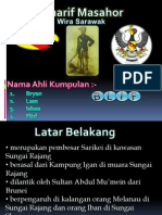 Sharif Masahor Wira Sarawak Sejarah