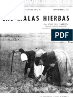 Las Malas Hierbas - Mº Agric 1952 PDF