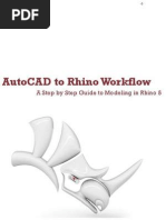 AutoCAD To Rhino Workflow