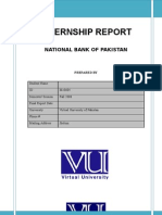 Internship Report of NBP