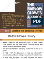 THE BARLOW CLOWES SCAM