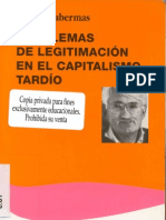 54566325 Jurgen Habermas Problemas de Legitimacion en El Capitalismo Tardio