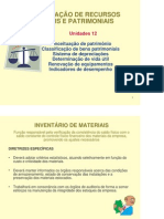 Adm Materiais - Unidade 12