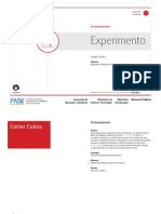 TELA Cortar Cubos o Experimento