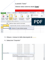 De Proventus A Excel