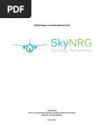 White Paper on Sustainable Jet Fuel June 2012 Faaij Van Dijk
