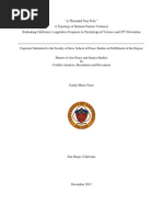 Download A Thousand Tiny Fists - A Typology of Intimate Partner Violence - Evaluating Californias Legislative Response to Psychological Abuse in IPV Prevention by Candy Marie SN133166916 doc pdf