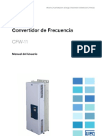 WEG CFW 11 Tamano F y G Manual Del Usuario 10000784338 Manual Espanol