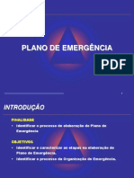 Plano de Emergência