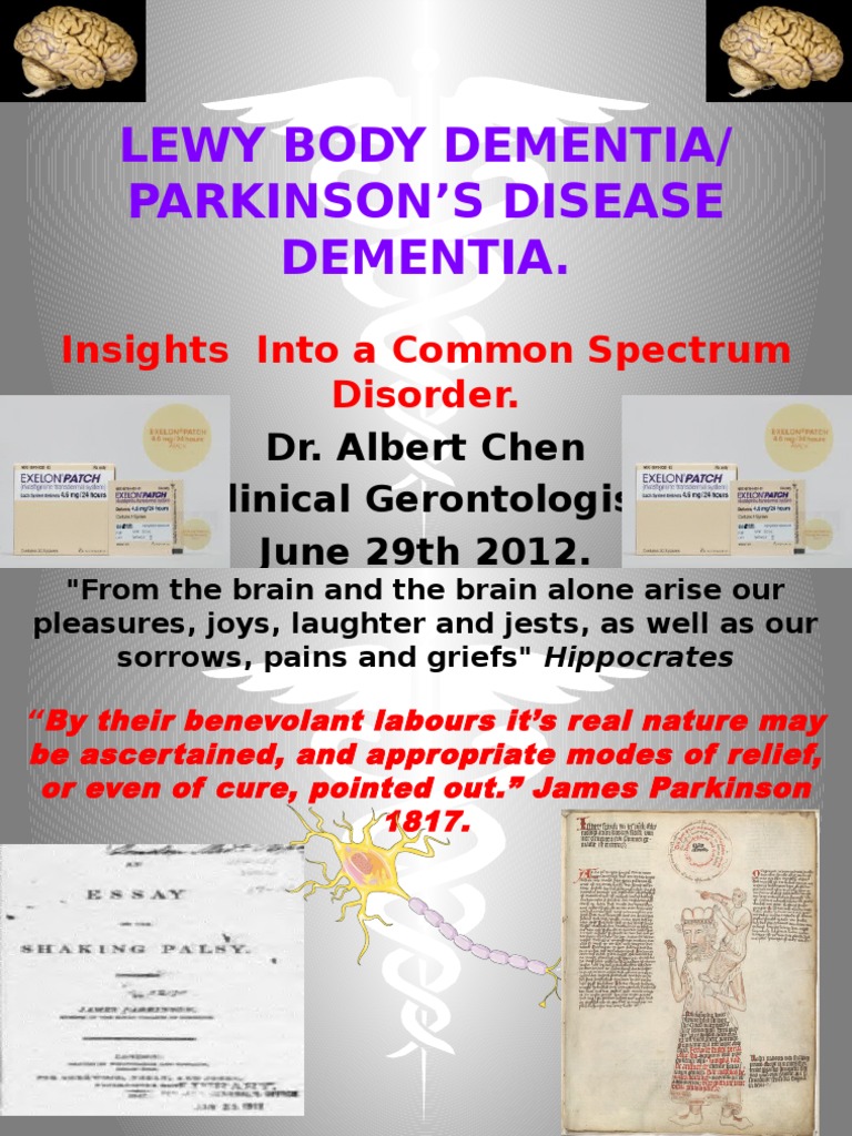 Lewy Body Dementia Slides | Download Free PDF | Dementia | Antipsychotic