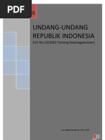 Download Uu No 13 2003 Tentang Ketenagakerjaan by Syaiful Bakhri SN133181523 doc pdf