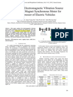 Analysis on Electromagnetic Vibration Source