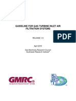 Guideline for Gas Turbine in Let Air Filtration Systems