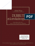 Paz, Abel - Durruti en La Revolucion Española