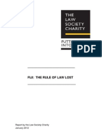 Law Society Fiji Rule of Law Report 2012