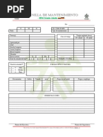 Formatos de Informes de Mantenimiento