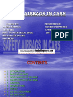 Safety Airbags in Cars